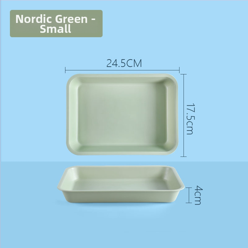 Plastikinis stačiakampis padėklas vientisu raštu (Prekės ženklas: Juxingshun; Medžiaga: Plastikas; Forma: Stačiakampė; Stilius: Naujasis Kinų stilius)