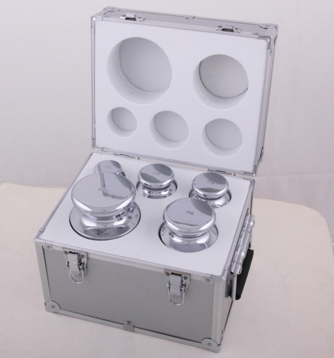 Greutăți de calibrare de înaltă precizie din oțel inoxidabil nemagnetic, model Huiheng, interval 500 g–1 mg, precizie E1/E2/F1/F2