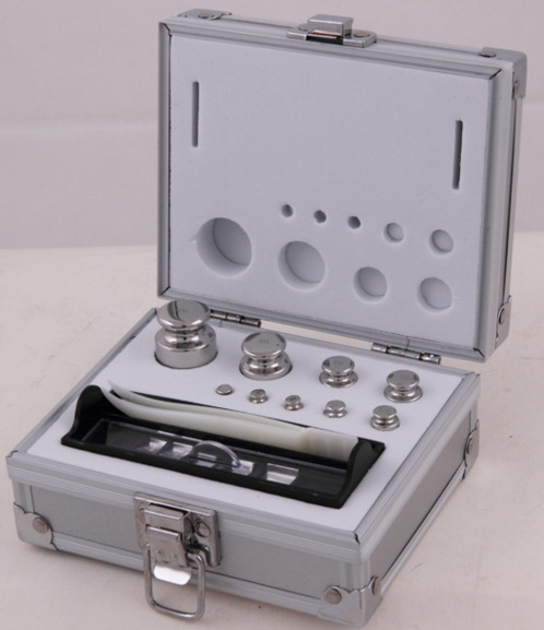 Greutăți de calibrare de înaltă precizie din oțel inoxidabil nemagnetic, model Huiheng, interval 500 g–1 mg, precizie E1/E2/F1/F2