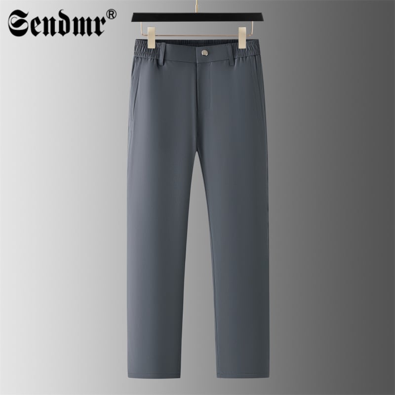 Meeste sirge lõikega püksid, tuule- ja veekindlad, fleece-vooderiga, mikroelastsed, polüester-spandex segu