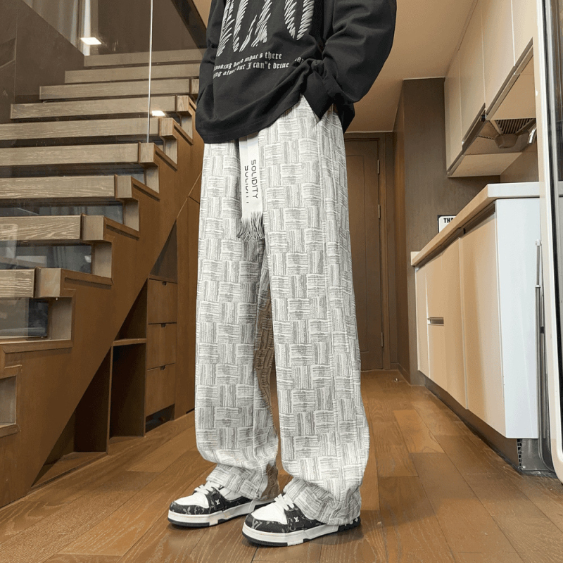 Meeste corduroy fleece'iga voodriga teksad, sirge lõige, talv