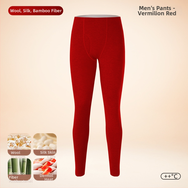 Meeste termilised püksid Sky Silkworm Derong akrüülkangast, kahekordne kiht, ekstra paksus 301-350 g/m2, sametvooder, soojenduse funktsioon