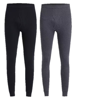 Meeste Slim Fit igapäevased püksid keskmise vöökohtaga, ühevärvilised polüester, sügis 2025