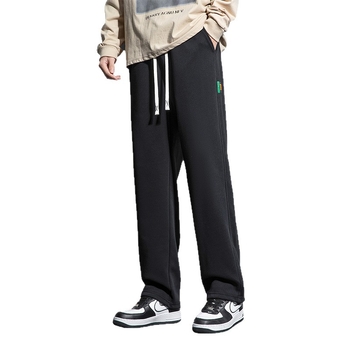 Meeste talvised fliisvooderdusega püksid, vaba lõige, sirged sääred, puuvillasegu 60%