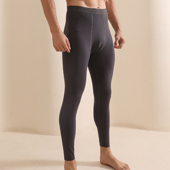 Meeste fliisvooderiga nailon-spandex termilised püksid, paksus 251–300 g/m², ühekihilised, soojad