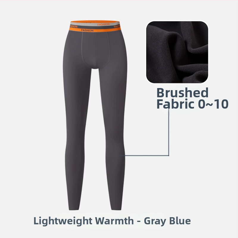 Meeste fliisvooderiga nailon-spandex termilised püksid, paksus 251–300 g/m², ühekihilised, soojad