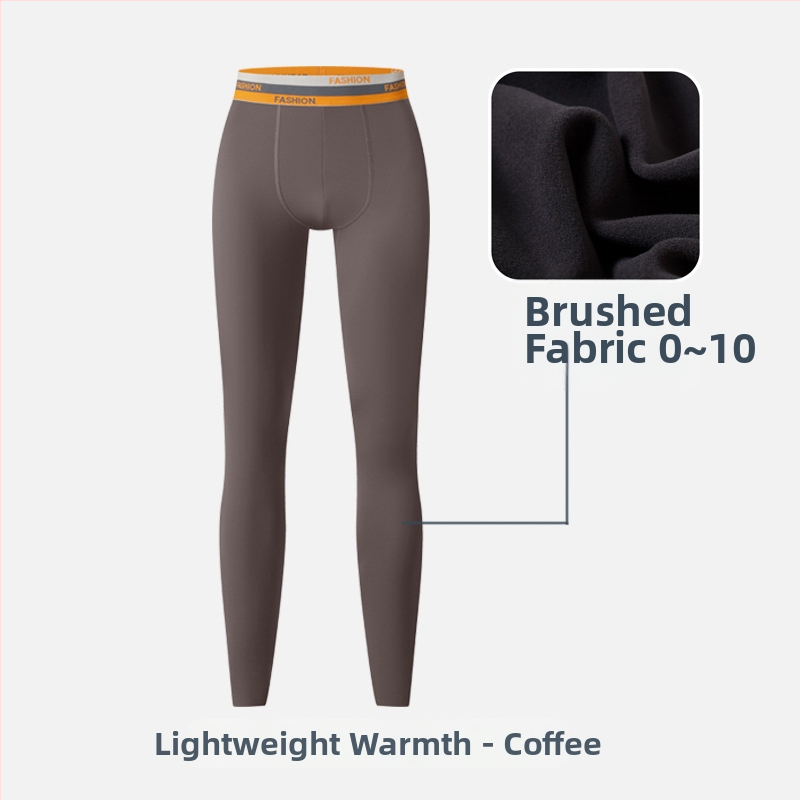 Meeste fliisvooderiga nailon-spandex termilised püksid, paksus 251–300 g/m², ühekihilised, soojad