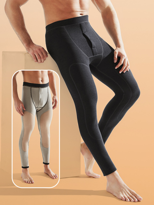 Meeste talvised termilised püksid, paksu fliisi voodriga, kationaalne polüester 80-90%, õmblusteta, hoiab sooja