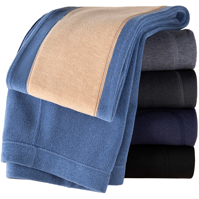 Meeste talvised termilised püksid, paksu fliisi voodriga, kationaalne polüester 80-90%, õmblusteta, hoiab sooja