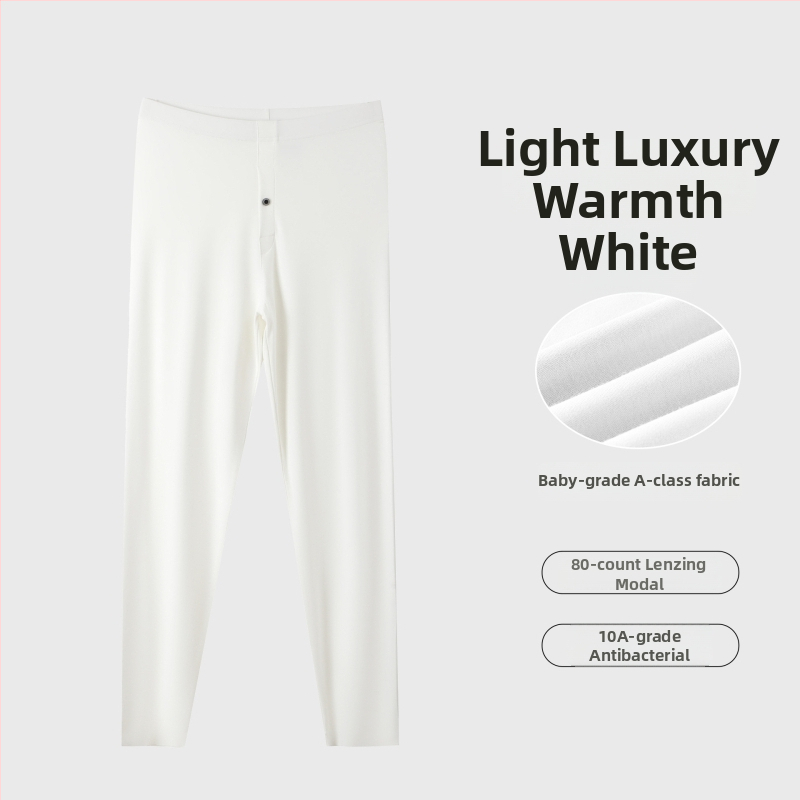 Meeste termilised püksid Modal kangaga, kõrge elastsus, ühekihiline, paks kangas 201–250 g/m², 90–95% Modal