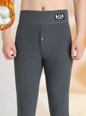 Unisex tajice s flis podstavom za jesen-zimu, visoka struka, oblikovanje trbuha, veće veličine