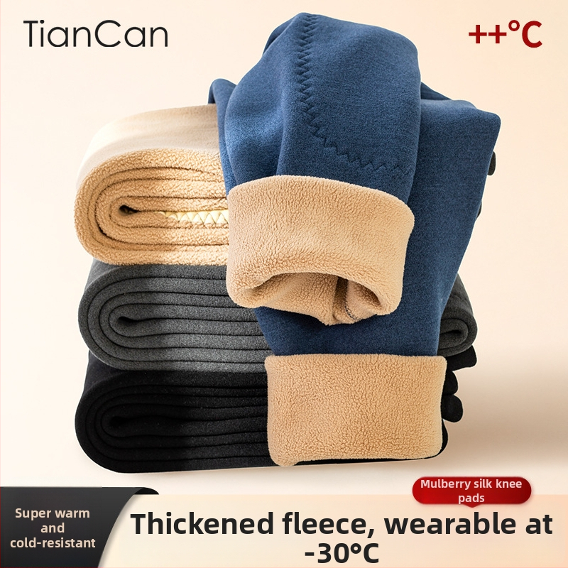 Unisex termopüksid flisilise voodiga talveks, polüesterkangas, 90–95% polüestrit, paksus 201–250 g/m2