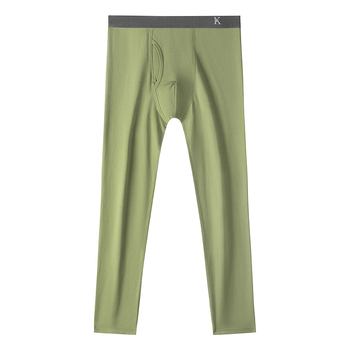 Meeste puuvillased termilised püksid, slim-fit, soojad, ühekihilised, 95–100% puuvill, keskmise kaaluga