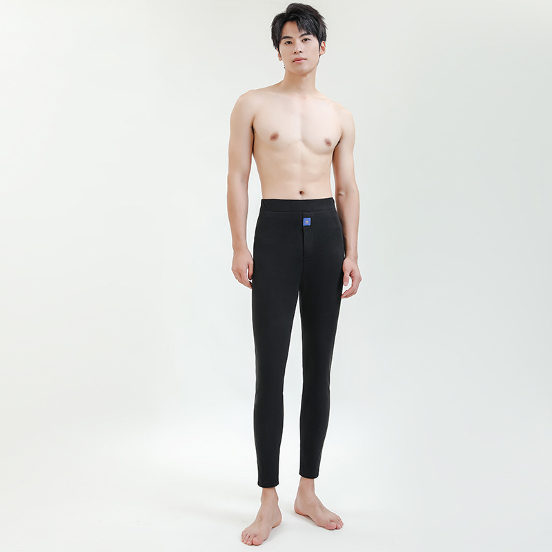 Unisex termilised püksid lambavillase fliisiga, kahekordne soojendus, katiooniline kangas pilimisvastane