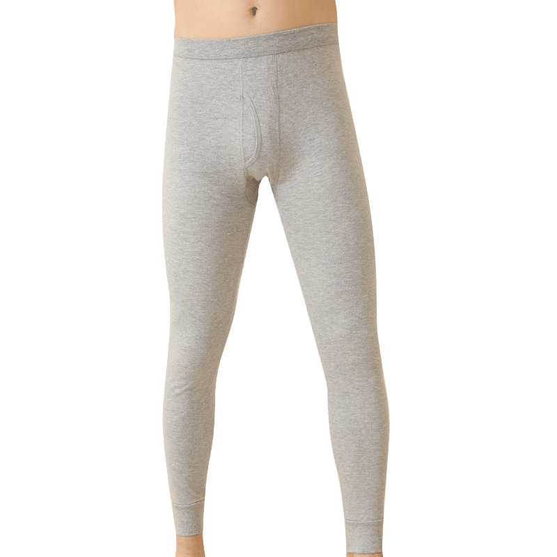 Meeste 100% puuvillast termopüksid, õmblusteta, 201–250 g/m², hoiavad sooja, keha kuju