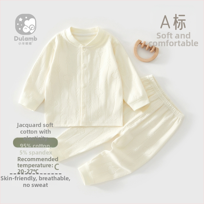 Dviejų dalių medvilninės vaikiškos termo apatinių komplektas, unisex, drėgmės šalinantis audinys, minkštas, pavasario ir rudens sezonams