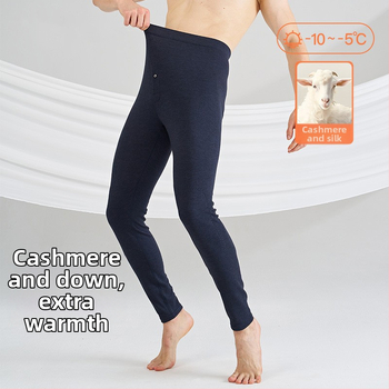 Meeste sügis-talvise termilised aluspesupüksid, harjatud polüester 70–80%, 201–250 g/m², elastus ja soojus, ühekihilised