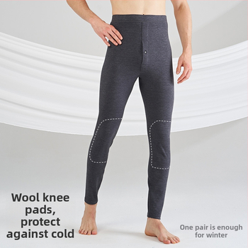 Meeste sügis-talvise termilised aluspesupüksid, harjatud polüester 70–80%, 201–250 g/m², elastus ja soojus, ühekihilised