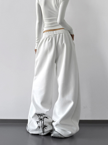 Naiste kõrge talje, sirged vabaaja püksid – sügis 2025