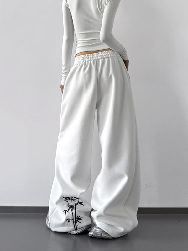 Naiste kõrge talje, sirged vabaaja püksid – sügis 2025