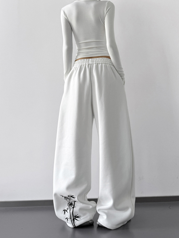 Naiste kõrge talje, sirged vabaaja püksid – sügis 2025