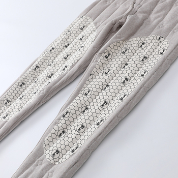 Unisex villased termopüksid sametvoodriga, 3-kihiline konstruktsioon, 95–100% vill, ekstra paks 501–600 g/m²