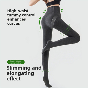 Για μικρό ανάστημα: φλις βαμβακερές κάλτσες-leggings για φθινοπωρο-χειμωνιά, υψηλή μέση για γράμμωση κοιλιάς, ανύψωση γλουτών, μακρύ μήκος, σύνθεση βαμβάκι-σπάντεξ