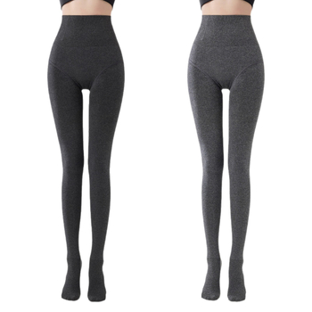 Για μικρό ανάστημα: φλις βαμβακερές κάλτσες-leggings για φθινοπωρο-χειμωνιά, υψηλή μέση για γράμμωση κοιλιάς, ανύψωση γλουτών, μακρύ μήκος, σύνθεση βαμβάκι-σπάντεξ