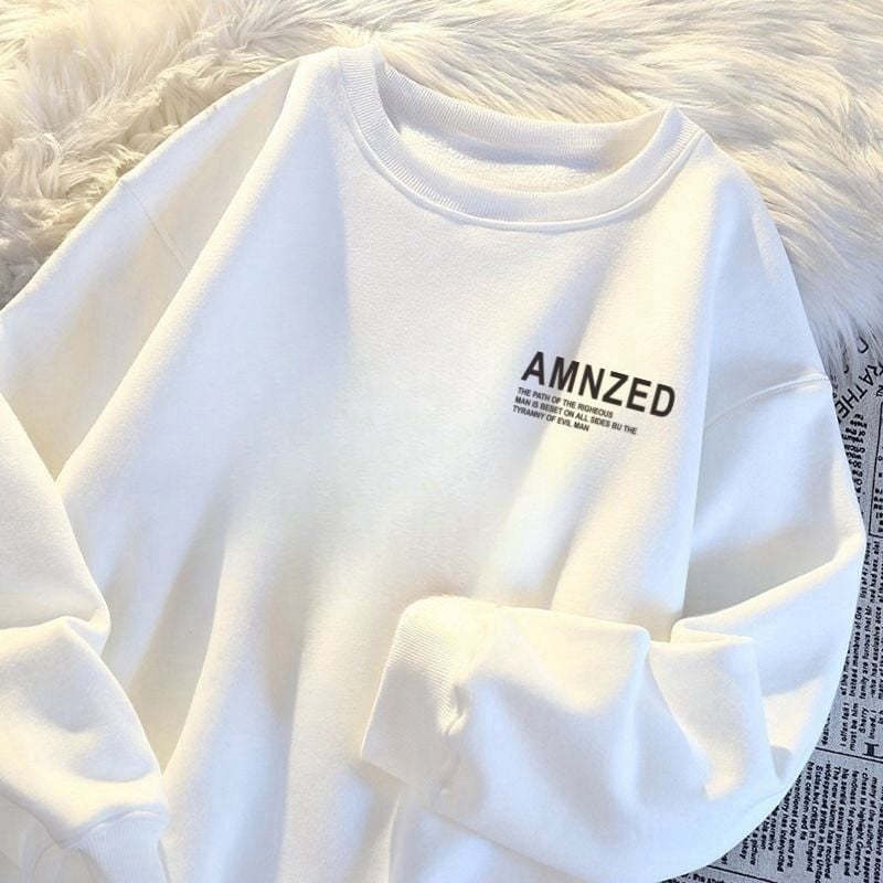 Džemperis su spauda raštu, poliesterio audinys, poliesterio pamušalas, ruduo, vyriškis