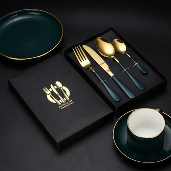 Tengli 410 nerūdijančio plieno stalo įrankių rinkinys: peilis, šakutė, šaukštas, arbatinis šaukštelis; veidrodiškai poliruotas paviršius; modernus paprastas stilius