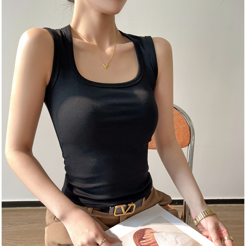 Naiste puuvillane sling-top, lihtsa mustriga, pikkus 50-65 cm, 90-95% puuvill ja Spandex