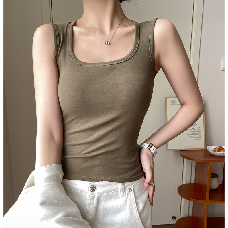 Naiste puuvillane sling-top, lihtsa mustriga, pikkus 50-65 cm, 90-95% puuvill ja Spandex