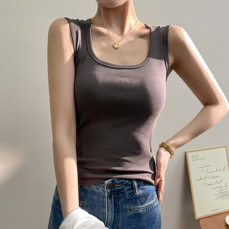 Naiste puuvillane sling-top, lihtsa mustriga, pikkus 50-65 cm, 90-95% puuvill ja Spandex