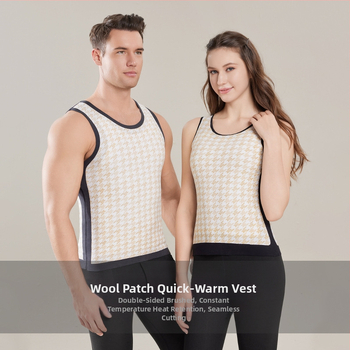 Unisex 100% villane termovest, õmblusteta, pullover stiilis, ümmarguse kaelusega, kahekihiline