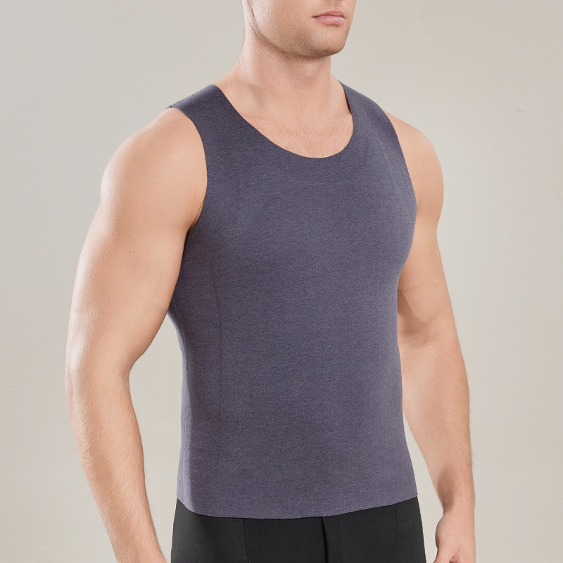 Unisex 100% villane termovest, õmblusteta, pullover stiilis, ümmarguse kaelusega, kahekihiline