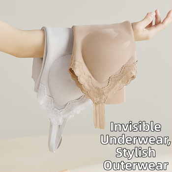 Naiste termotop integreetud rinna padjaga, V-kaelus, ühekihiline, akrüülkiududest ning 50–70% nailon, 161–180 g/m²