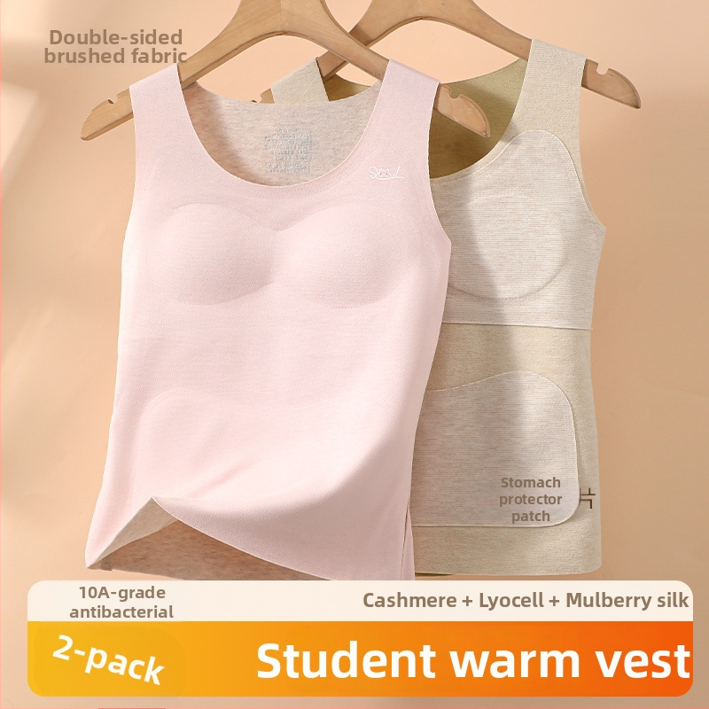 Soe vest kapuutsiga tüdrukutele vanuses 13–18, kahekordne, paks polüesterkangas 251–300 g/m2, anti‑statiline, antibakteriaalne, hoiab sooja, rindkere padi