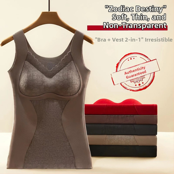 Naiste termovest millel on flisise sisemus, kõhu kontroll ja soojus, Derong kangas, V-kaelus, pullover