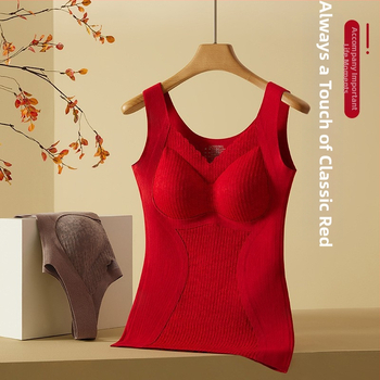 Naiste termovest millel on flisise sisemus, kõhu kontroll ja soojus, Derong kangas, V-kaelus, pullover
