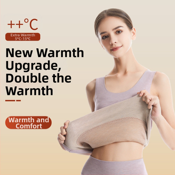 Termiline vest kasmiri-siidisegu materjalist, õmblusteta, ümmarguse kaelusega, ekstraväga paks kangas 301–350 g/m², sobib välisriietuseks