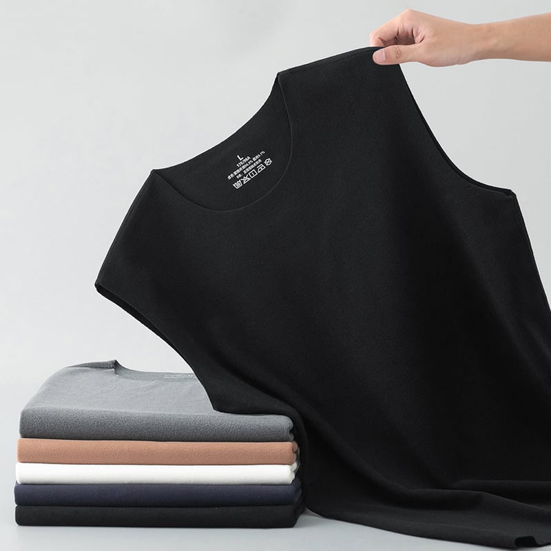 Meeste termovest varrukatute kahepoolsest veluurist, polüester, paks kangas 251–300 g/m², pullover stiil