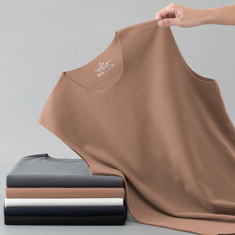 Meeste termovest varrukatute kahepoolsest veluurist, polüester, paks kangas 251–300 g/m², pullover stiil