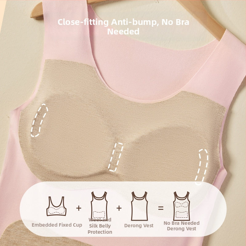 Termovest tüdrukutele rinnal padja ja kapuutsiga, Derong akrüülkangas, paksus 251–300 g/m2, vanusegrupp 13–18 aastat