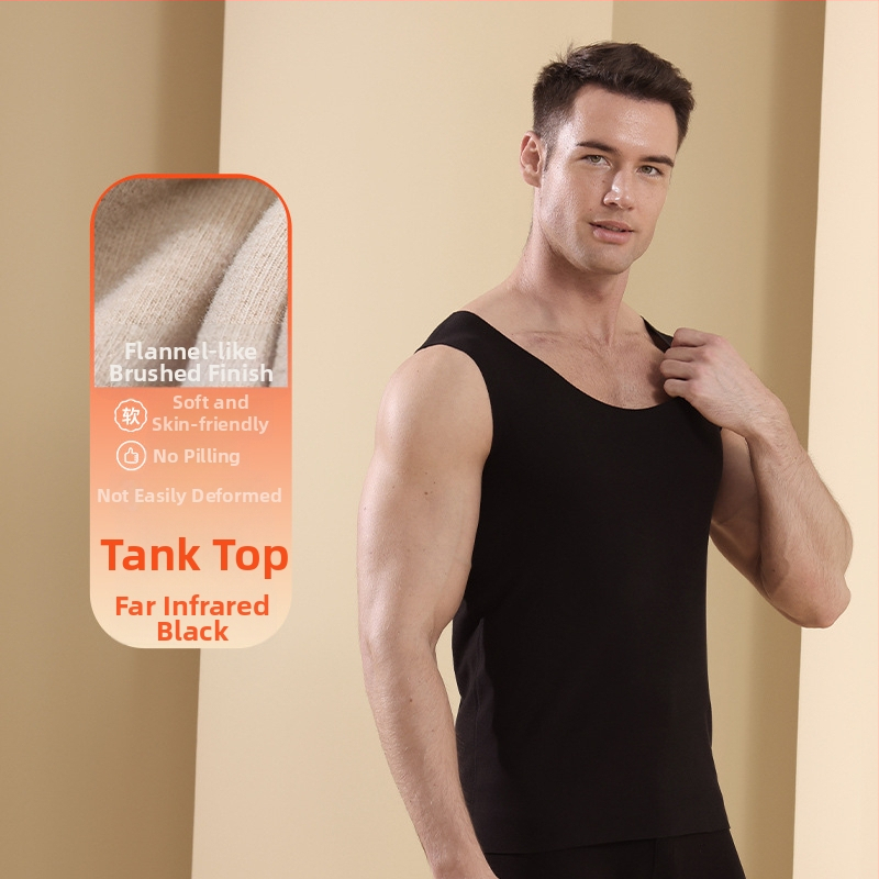 Meeste sametise fleece-termovest antibakteriaalne, fleece vooder, paksusega 301–350 g/m², akrüülpõhja kangas, ümmargune kaelus, džemper stiil.