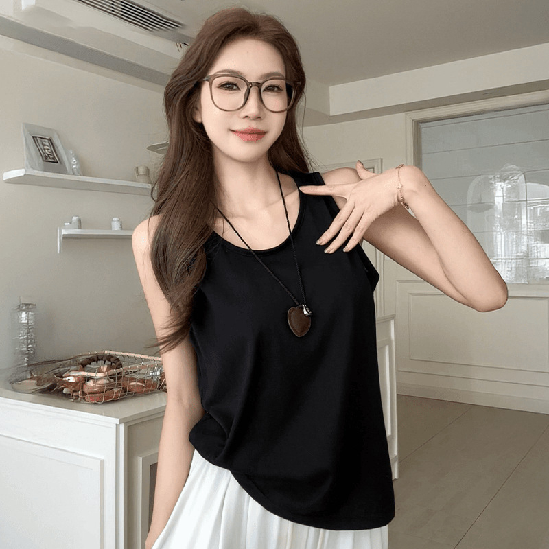 Laisvo kirpimo be rankovių kamizolas su dvigubomis petnešėlėmis, viskozės–rayono mišinys, viskozės kiekis 50–70%, mikroelastiškumas, ilgis 50–65 cm