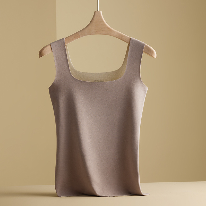 Naistepterm vest kapuutsiga, kahekordne Derong samet kangas, U-kaelus, ühes toonis, talje kuju ja seljatugi, 201-250 g/m2 polüester