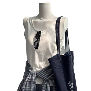 Moterų laisvas cami-top be rankovių iš tinklinės medžiagos, nuimamos petnešėlės, įprastas ilgis