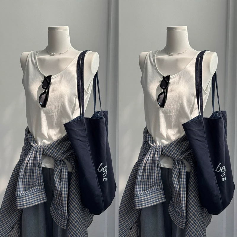 Moterų laisvas cami-top be rankovių iš tinklinės medžiagos, nuimamos petnešėlės, įprastas ilgis