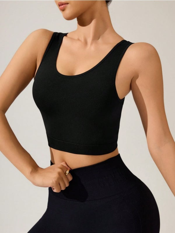 Moterų jogos marškinėliai, Slim fit, drėgmės valdymas, greitas džiovinimas, kvėpuojanti medžiaga, audinys: 90% nailonas, 10% spandeksas, įprastas ilgis