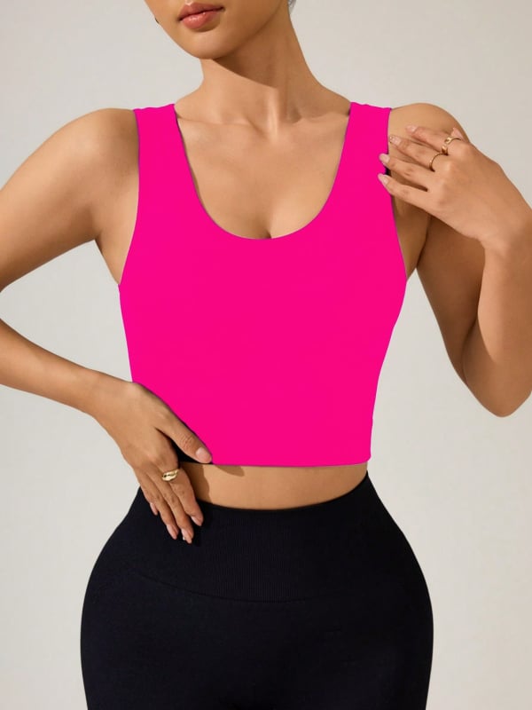 Moterų jogos marškinėliai, Slim fit, drėgmės valdymas, greitas džiovinimas, kvėpuojanti medžiaga, audinys: 90% nailonas, 10% spandeksas, įprastas ilgis